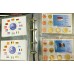 WORLD EURO SPECIMEN ALBUM . 21 COIN SETS . VERY RARE 